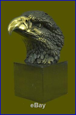 Hand Made Vienna Bronze American Bald Eagle bronze Sculpture Statue Hot Cast Art