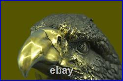 Hand Made Vienna Bronze American Bald Eagle bronze Sculpture Statue Lost Wax Art