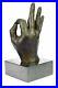 Hand_Made_bronze_hand_statue_OK_SIGN_Gestures_sculpture_Lost_Wax_figurine_01_fbl