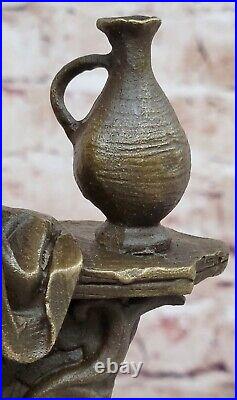 Hand Made by French Artist Moreau Couple Love Romance Bronze Sculpture Figurine Hand Made by French Artist Moreau Couple Love Romance Bronze Sculpture Figurine