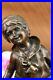 Hand_Made_detailed_Hot_Cast_Young_Child_Playing_Collectible_Bronze_Sculpture_Art_01_hky