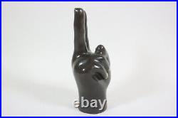 Hand Sign Victory Victory Bronze Figure Bronze Sculpture (RE251) Hand Sign Victory Victory Bronze Figure Bronze Sculpture (RE251)