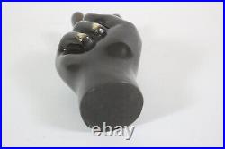 Hand Sign Victory Victory Bronze Figure Bronze Sculpture (RE251) Hand Sign Victory Victory Bronze Figure Bronze Sculpture (RE251)