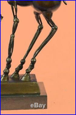 Handcrafted Bronze Sculpture Horse Mascot Signed Picasso European Made Statue