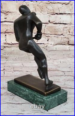 Hockey Sculpture Trophy Statue Hand Made Bronze Sale