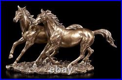Horse Figures WilderGalop Veronese Decorative Statue Bronze Look