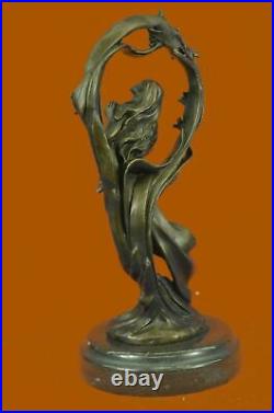 Hot cast Hand Made Museum Quality Classic Bronze Artwork Art Nouveau Statue Sale