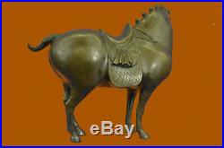 Huge Sale Horse Bronze Sculpture Mantle Statue Hot Cast Figurine Hand Made Deal