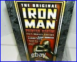 Iron Man Bowen Statue Faux Bronze Gem Only /350 Made New Sealed Gem Classic