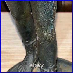 Made in Italy Narcissus Dionysus Pompeii Bronze Statue Sculpture Approx 11 Tall Made in Italy Narcissus Dionysus Pompeii Bronze Statue Sculpture Approx 11 Tall