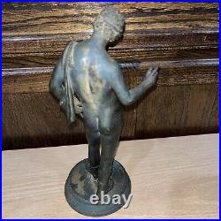 Made in Italy Narcissus Dionysus Pompeii Bronze Statue Sculpture Approx 11 Tall Made in Italy Narcissus Dionysus Pompeii Bronze Statue Sculpture Approx 11 Tall