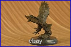 Magnificent American Bald Eagle Bronze Statue Milo Hand Made Statue Figurine Nr