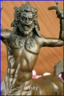 Male Centaur Mythological Creature bronze sculpture statue Hand Made Artwork