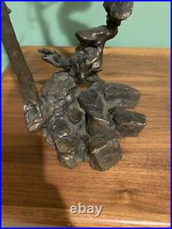 Mark hopkins bronze mountain majesty incredibly rare 28 tall only a few made