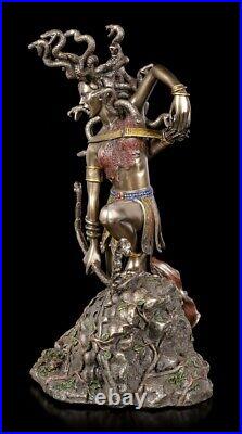 Medusa Figure with Bow in Battle Veronese Gods Statue Collectible Figure Goddess