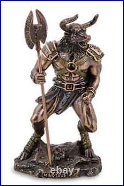 Minotaur Statue Figure Polystone Bronze Home Decor Gift Made in Italy