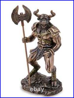 Minotaur Statue Figure Polystone Bronze Home Decor Gift Made in Italy