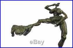 Modernist Modern MID Century Abstract Bronze Statue Sculpture Hand Made Figurine