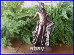 Mozart Sculpture Statue Art Bronze Music Made Classical Composer Wolfgang Resin