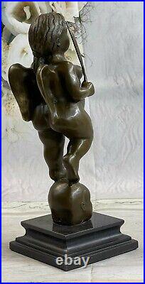 Museum Quality Hand Made by Lost Wax Botero Tribute Bronze Figurine Home Nude