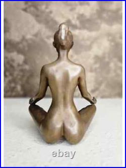 New! Bronze figurine Zen Buddhist Girl made in Russia