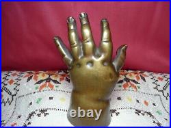Nice Hot cast&Hand made, Bronze/Brass Female Hand statue/sculpture, Contemporary