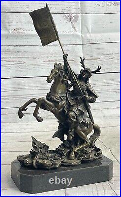 Norse God Odin 100% Real Bronze Statue Pagan Viking Hand Made Marble Base Figure Norse God Odin 100% Real Bronze Statue Pagan Viking Hand Made Marble Base Figure