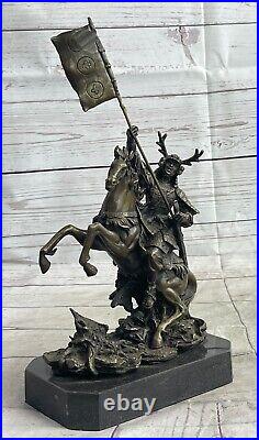 Norse God Odin 100% Real Bronze Statue Pagan Viking Hand Made Marble Base Figure Norse God Odin 100% Real Bronze Statue Pagan Viking Hand Made Marble Base Figure