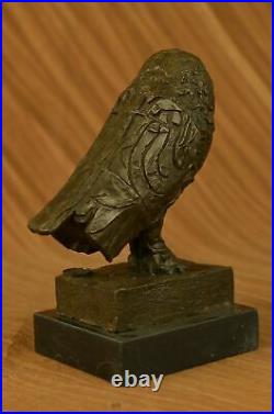 Handcrafted bronze sculpture Decor Home Marble Owl Art Abstract Picasso Deal Art 
