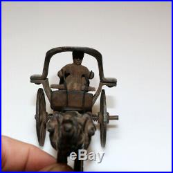 Pakistan-circa 1000-1200 Ad Bronze Chariot Ornament Statue-hand Made
