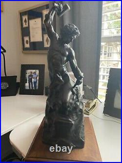 Perfect Gift for the Successful Man Bronze Self Made Man 1996 Original Casting