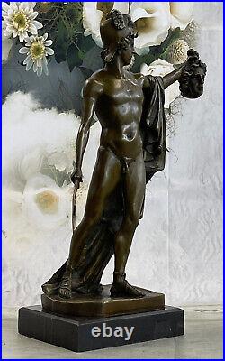 Perseus Hand Made Bronze Signed Original Statue By Vitaleh Figurine Nude