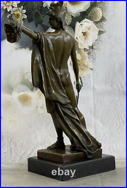 Perseus Hand Made Bronze Signed Original Statue By Vitaleh Figurine Nude Art