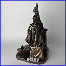 Polystone Bronze GALILEO Statue Sculpture Made In Italy 21 Cm Height In Box Polystone Bronze GALILEO Statue Sculpture Made In Italy 21 Cm Height In Box