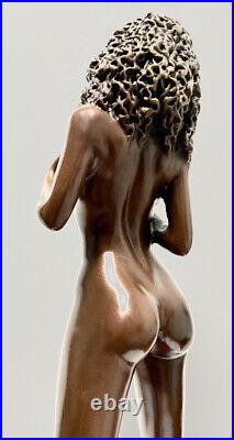 Raymondo Stylish Bronze Nude Artist Signature Bronze Figure #7/30