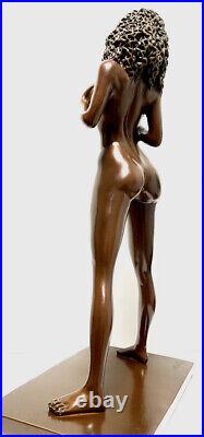 Raymondo Stylish Bronze Nude Artist Signature Bronze Figure #9/30