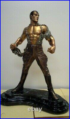 Reelart 1/4 DOC SAVAGE Faux Bronze Statue BigBadToys Exclusive ONLY 50 Made! MIB