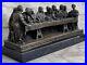 Religious_THE_LAST_SUPPER_Bronze_Sculpture_on_Marble_Hand_Made_Church_01_zh