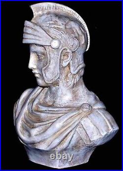 Sculpture Art Non Bronze Statue Figurine Greek Italian Alexander The Great 29cm