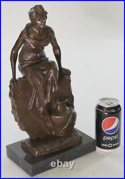 Sexy Maiden Hand Made Bronze Sculpture Figurine Lost Wax Method Figure Art Decor Sexy Maiden Hand Made Bronze Sculpture Figurine Lost Wax Method Figure Art Decor