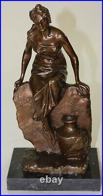 Sexy Maiden Hand Made Bronze Sculpture Figurine Lost Wax Method Figure Art Decor Sexy Maiden Hand Made Bronze Sculpture Figurine Lost Wax Method Figure Art Decor