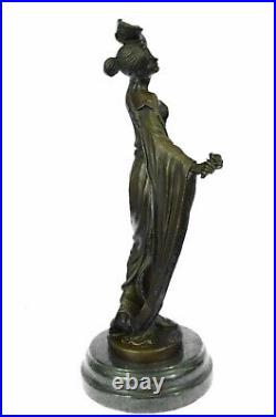 Signed Original Kassin A Tribute To Erte Bronze Sculpture Hand Made Figurine