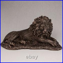 Small Bronze Lion of Verones Statue Fun Gift Made in Italy