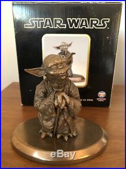 Star Wars Yoda Bronze Only 250 Made By Attakus