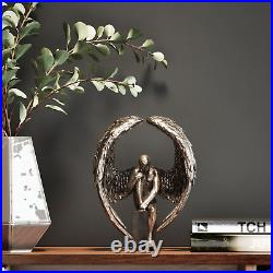 Statue Angel Deco Object Home Decor Figurine Hand Made Decorative Indoor Accent