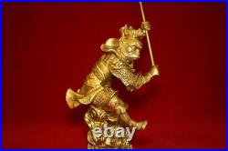Statue Large Monkey King, HEAVY item made of Brass with Free Postage