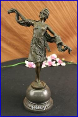 Stunning art deco style bronze statue of a Turkish dancer Hand Made Figure gift
