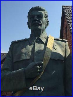 Unique huge historic statue made of bronze in perfect condition of JOSEF STALIN