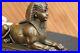 Vintage_Large_Fabulous_Sphinx_Bronze_Statues_Egyptian_Pharoah_Lion_Hand_Made_Lrg_01_qgo