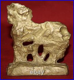 Vintage hand made bronze horse figurine